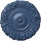 Ekena Millwork Marseille Ceiling Medallion (Fits Canopies up to 7 3/8"), Hand-Painted Americana, 21"OD x 2"P CM21MAAMF - alternate 1